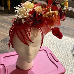 Kentucky Derby headband red